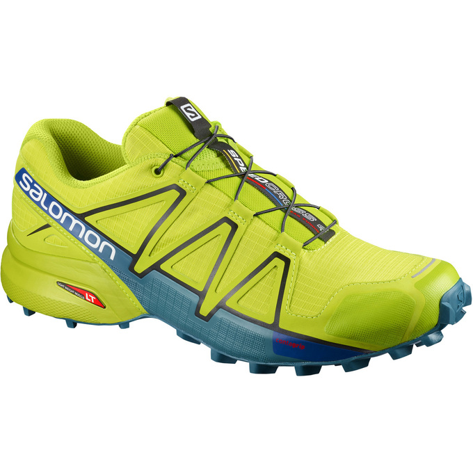 Zapatillas Trail Running Salomon Hombre Amarillo - Salomon Argentina SPEEDCROSS 4 ,031487-GNE